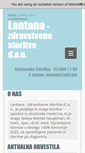 Mobile Screenshot of lantana.si