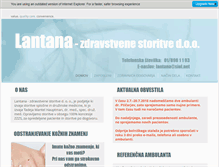 Tablet Screenshot of lantana.si